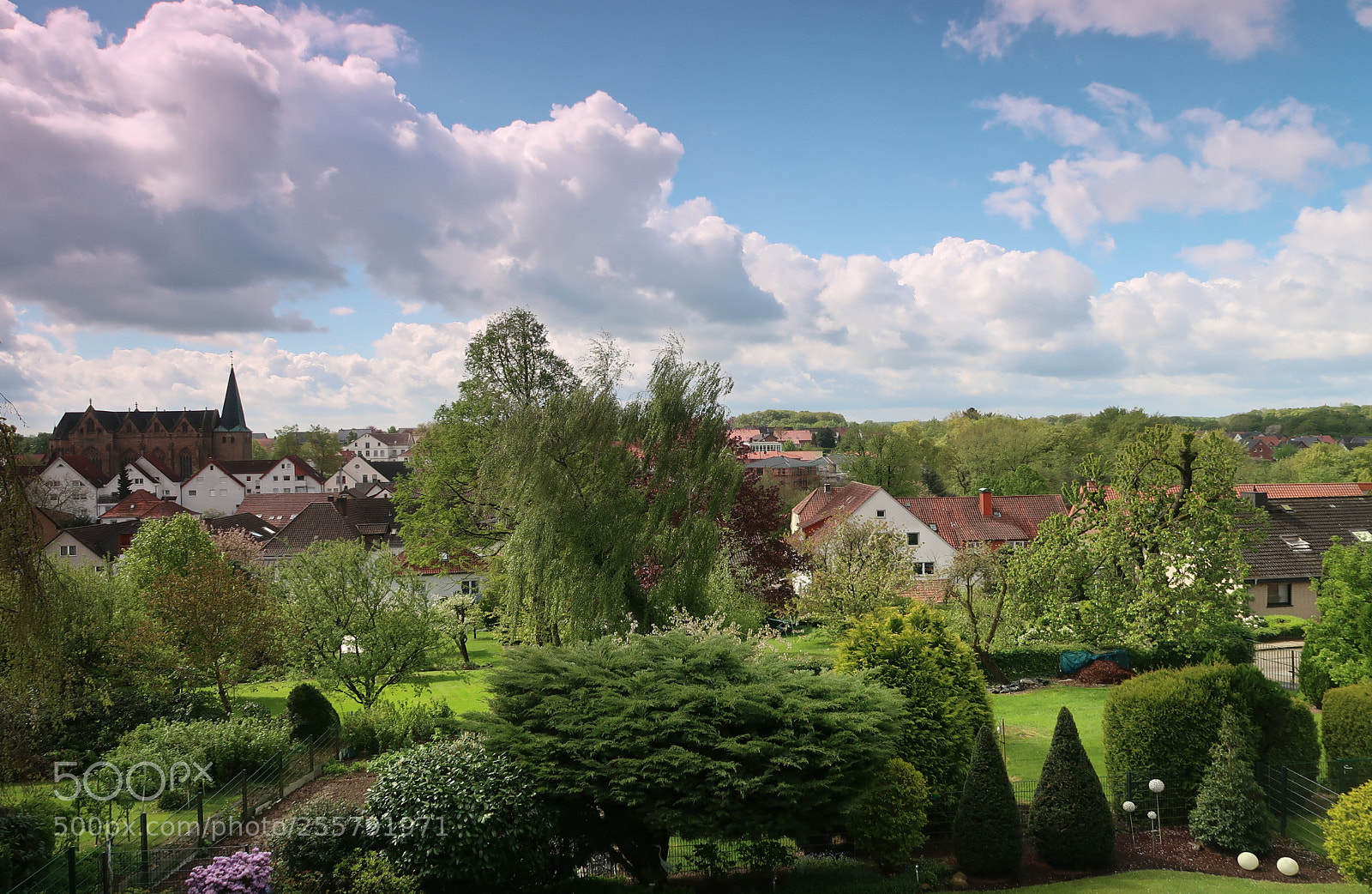Canon PowerShot G7 X Mark II sample photo. Village in green photography