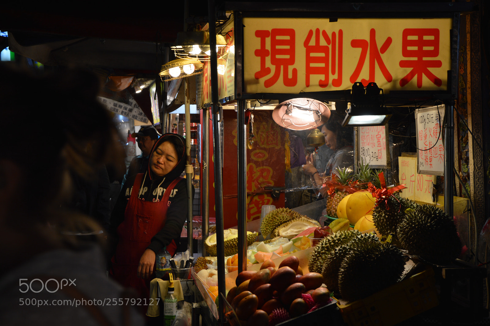 Nikon D3200 sample photo. Night market photography