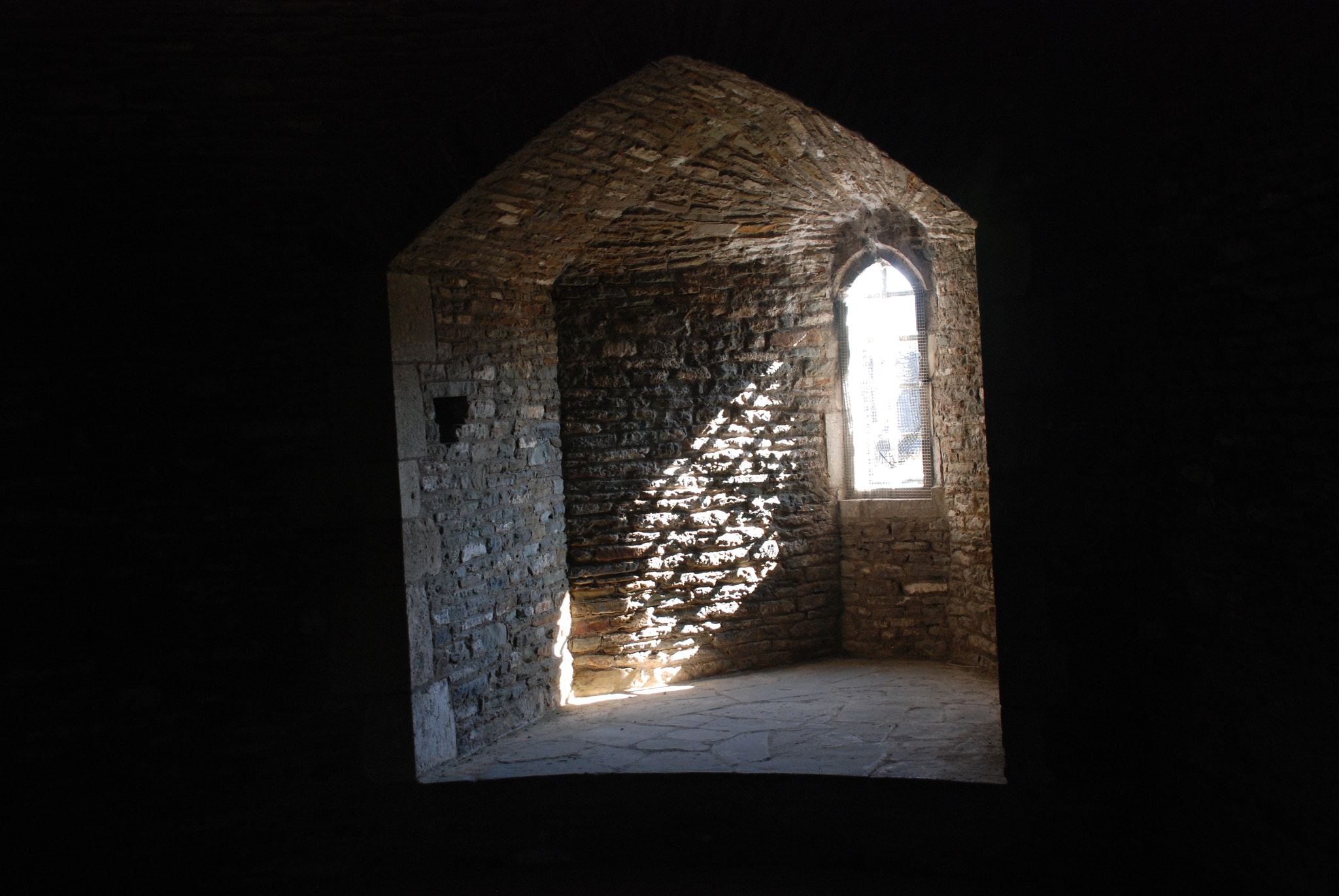 Nikon D80 sample photo. Caerphilly castle photography