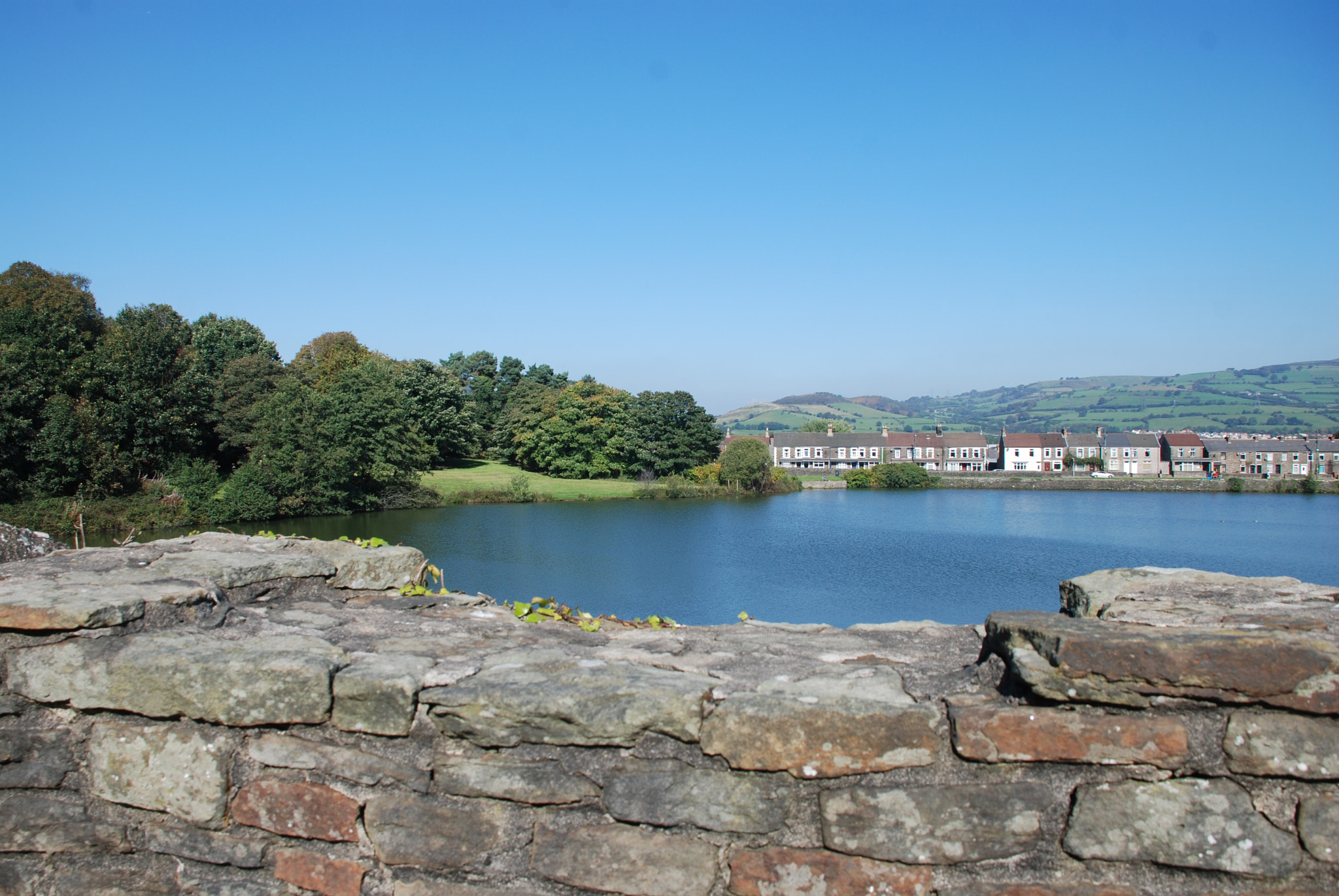 Nikon D80 sample photo. Caerphilly castle photography
