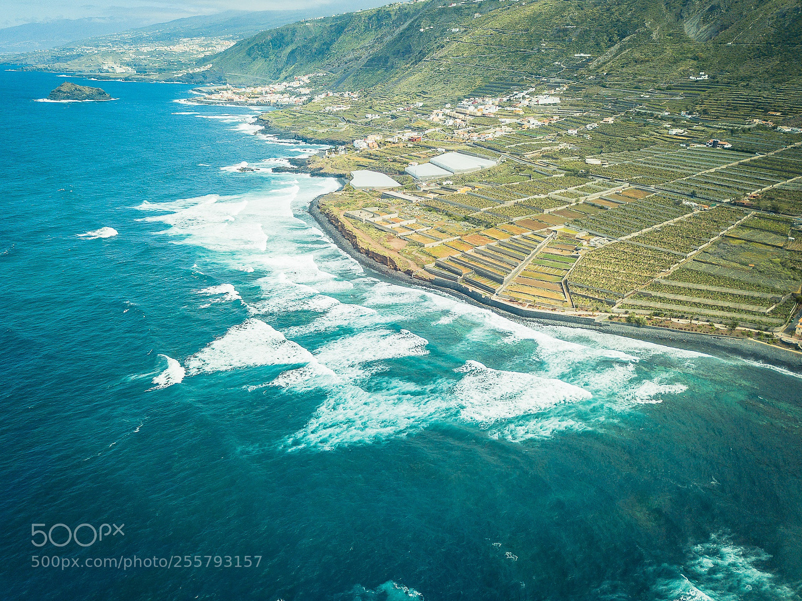DJI FC220 sample photo. Tenerife aerial footage photography