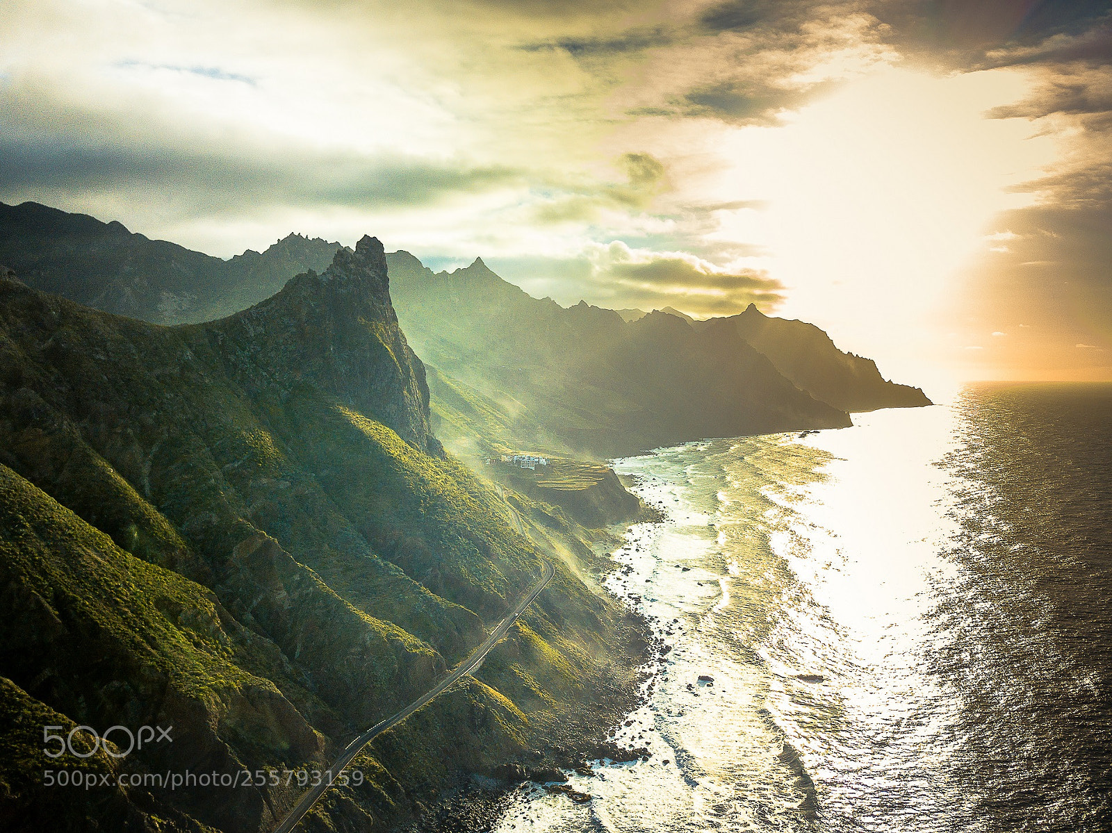 DJI FC220 sample photo. Tenerife aerial footage photography