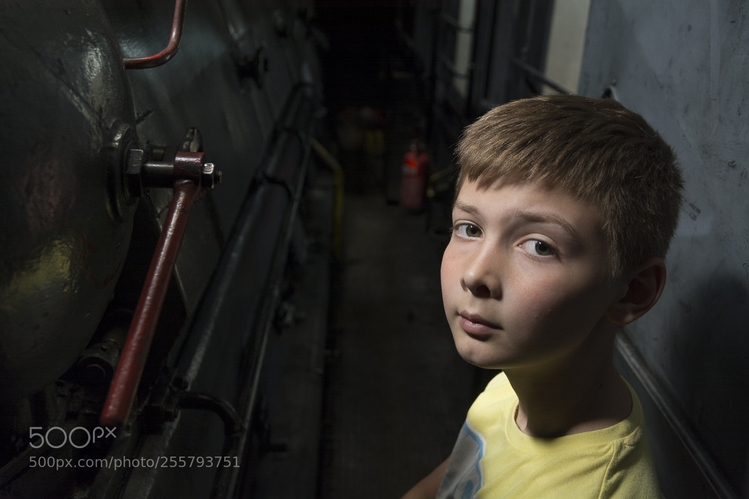 Nikon D7100 sample photo. Locomotiv inside photography