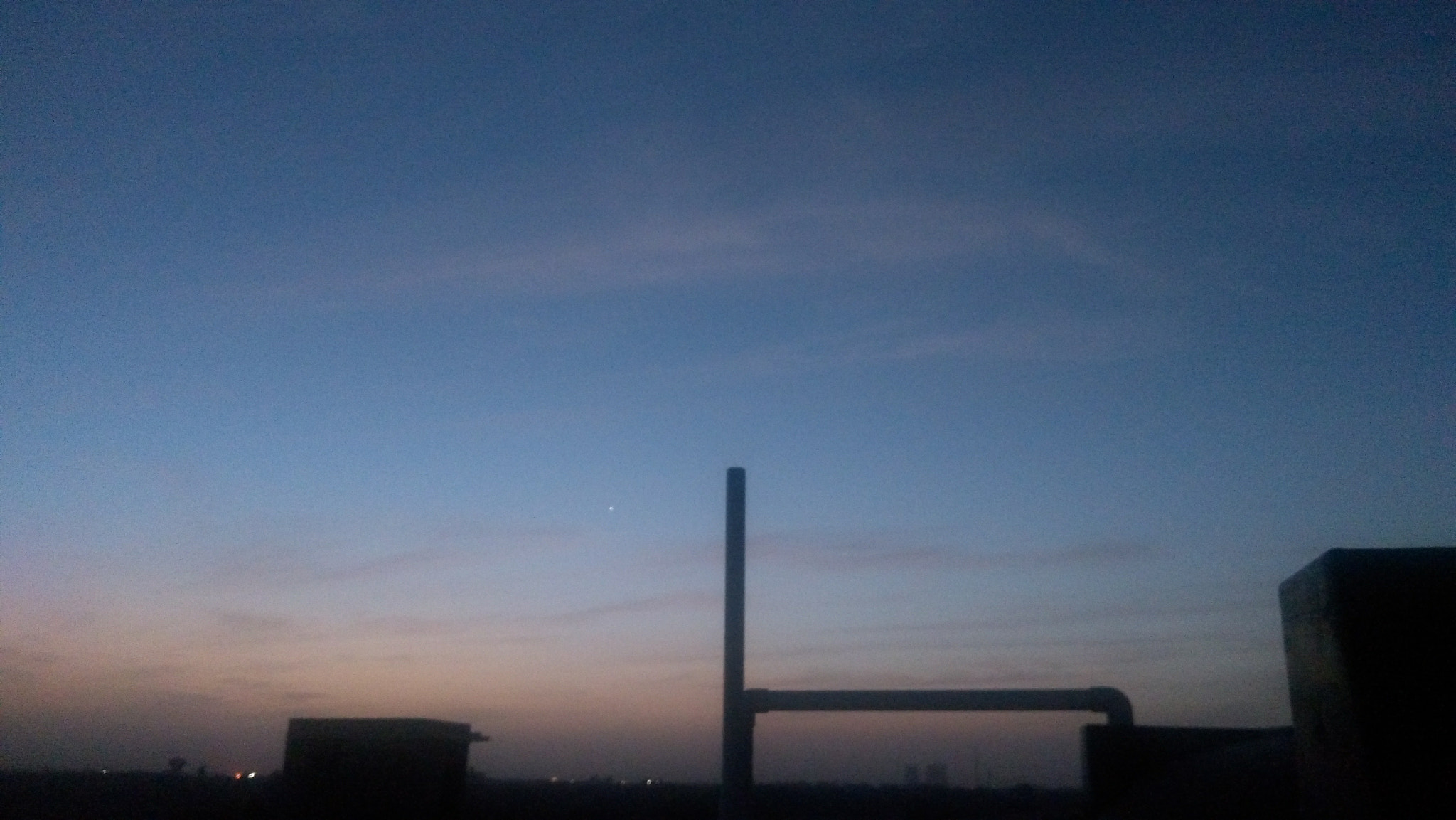 Lenovo K6 NOTE sample photo. Evening photography