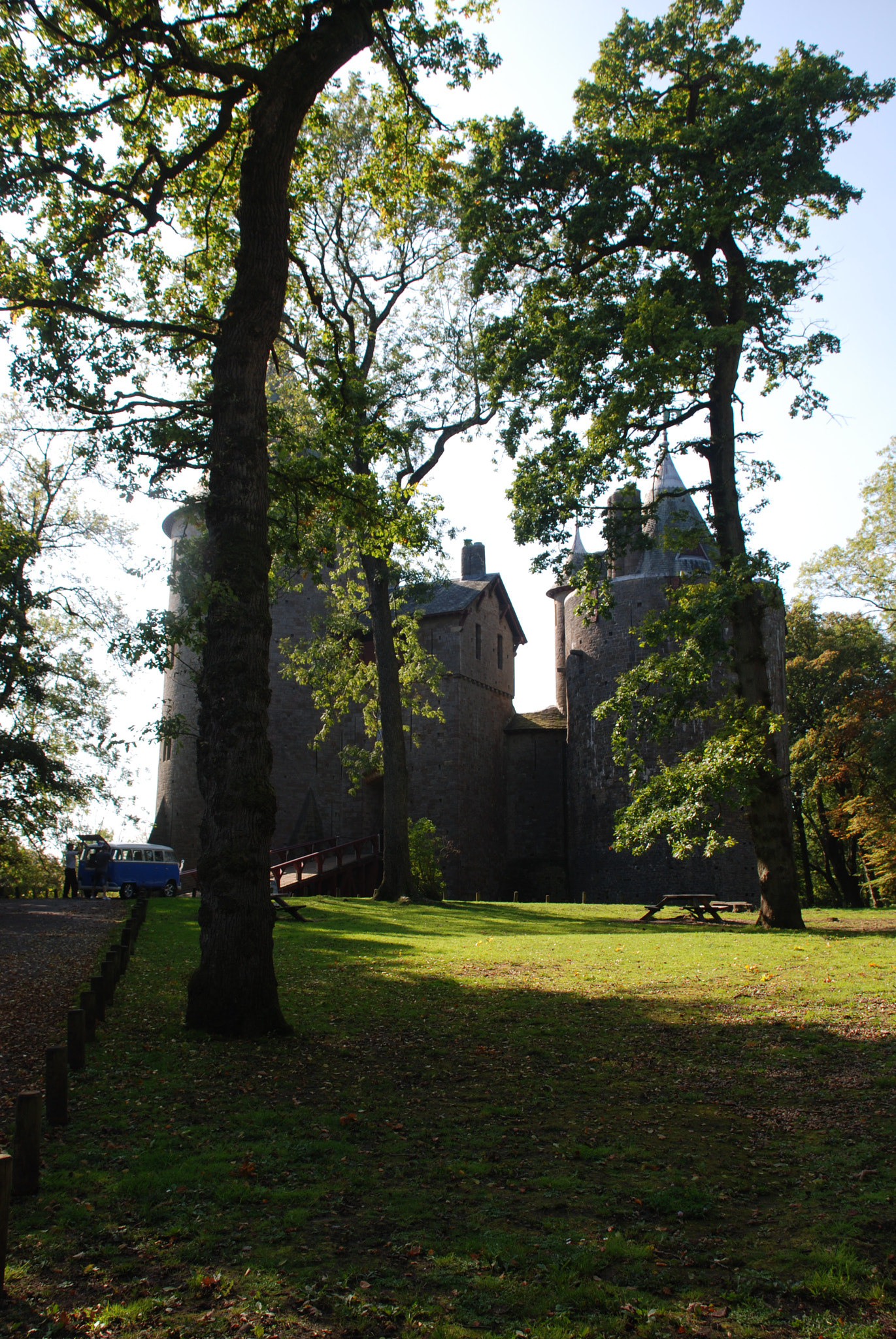 Nikon D80 sample photo. Castle coch photography