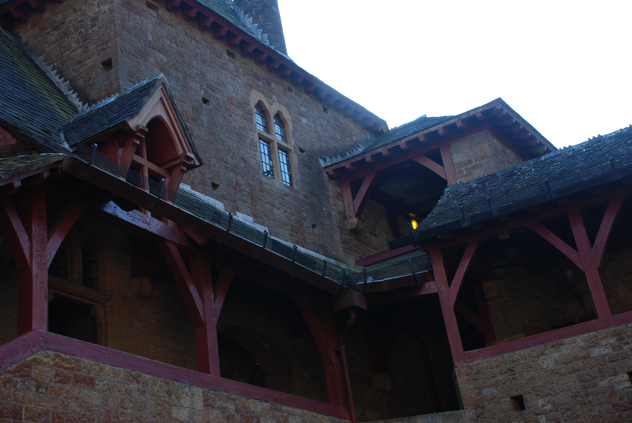 Nikon D80 sample photo. Castle coch photography