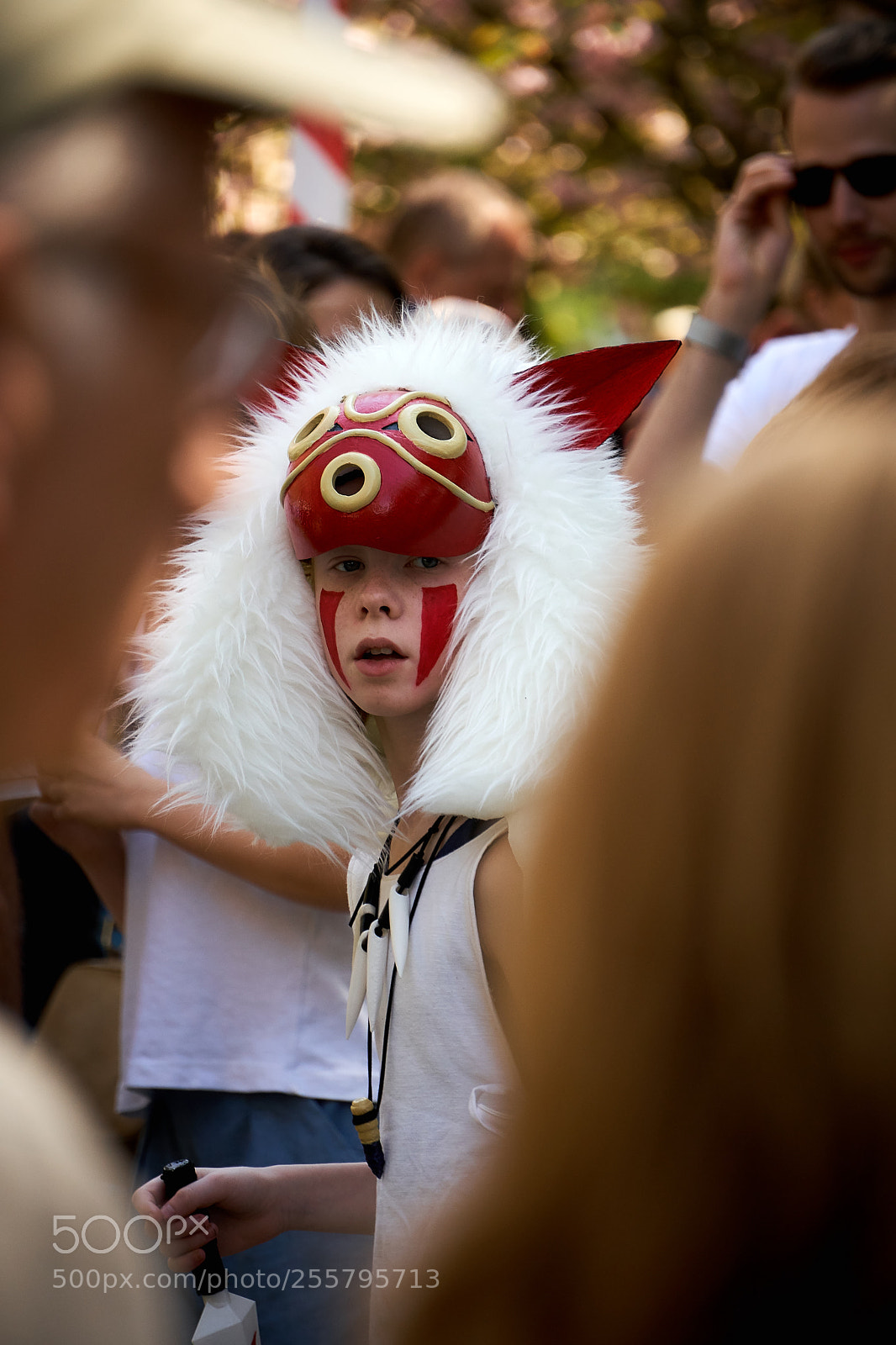 Sony a6300 sample photo. Masked boy photography