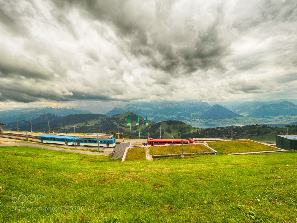 Olympus OM-D E-M5 II sample photo. Mt. rigi, switzerland photography
