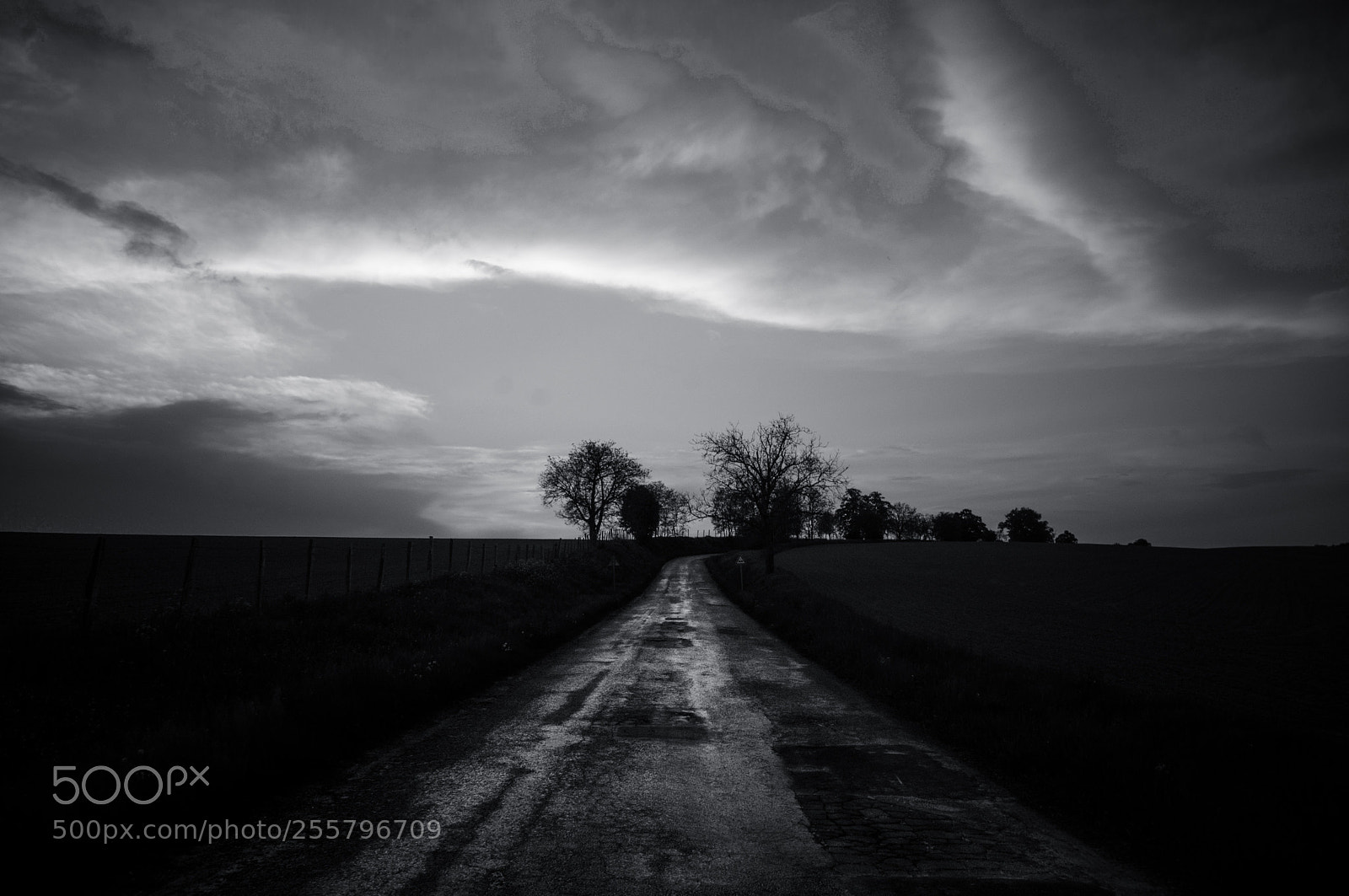 Pentax K-x sample photo. Road to hell photography
