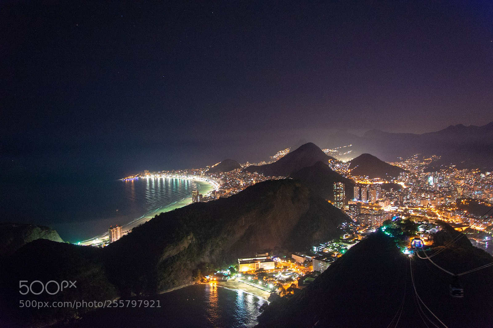 Nikon D7100 sample photo. Night view rio de photography