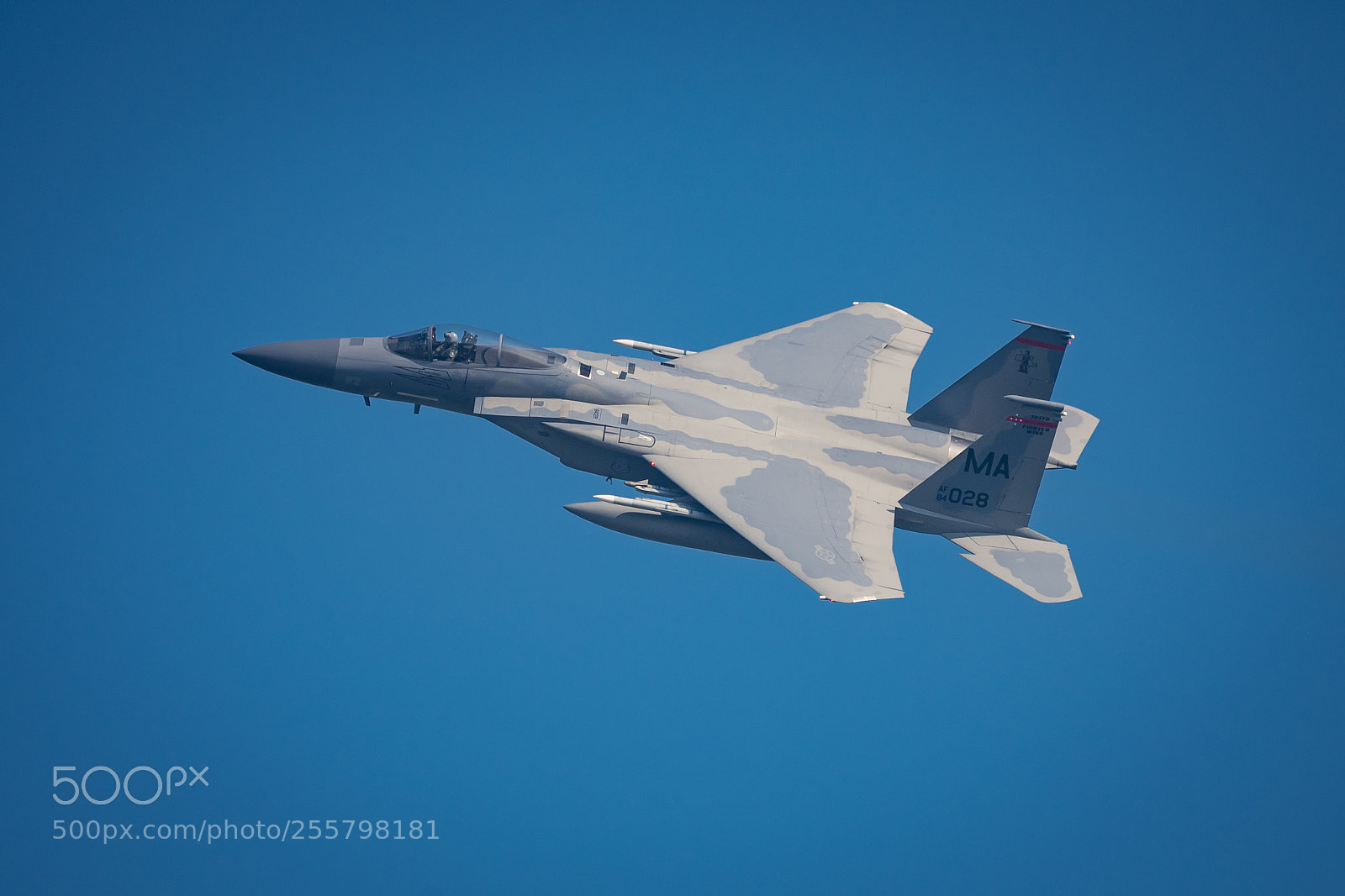 Nikon D500 sample photo. F-15c eagle [usaf] photography