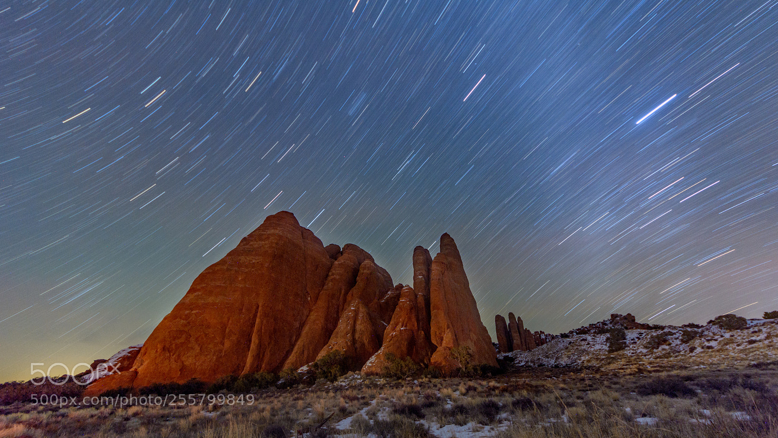 Nikon D7100 sample photo. Devil's garden startrails! photography