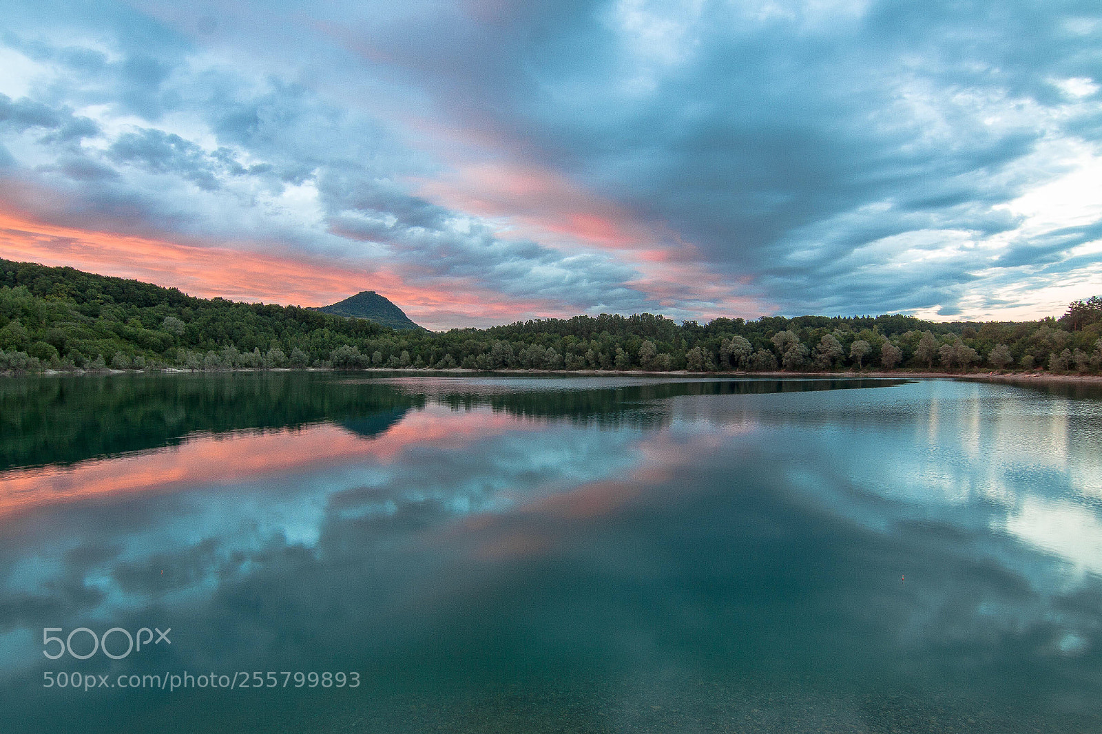 Canon EOS 50D sample photo. Baggersee sunset photography
