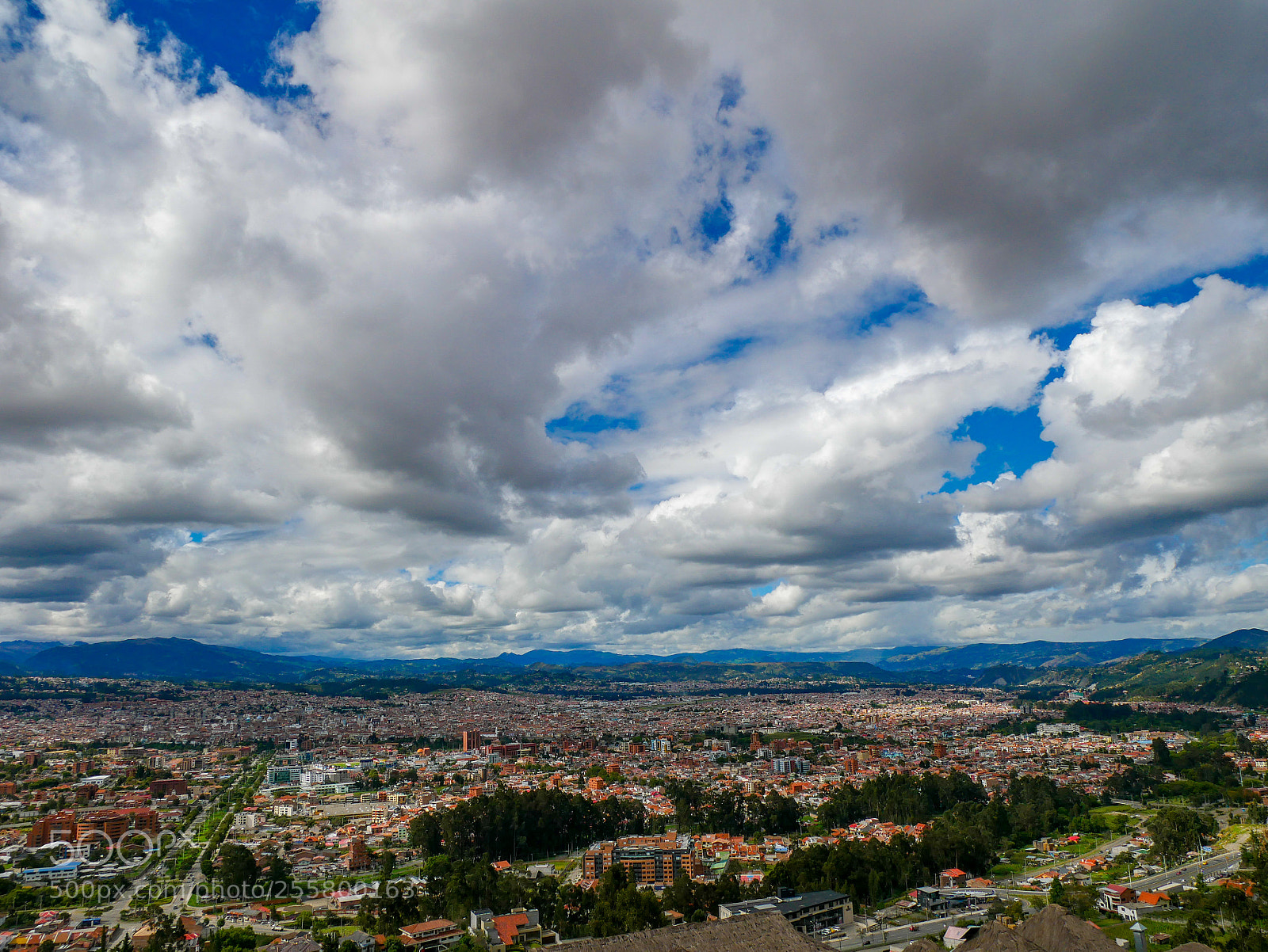 Panasonic Lumix DMC-G85 (Lumix DMC-G80) sample photo. City in the clouds photography