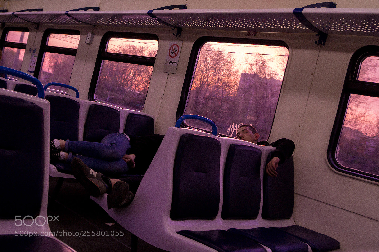 Sony SLT-A58 sample photo. Sleeping passengers photography