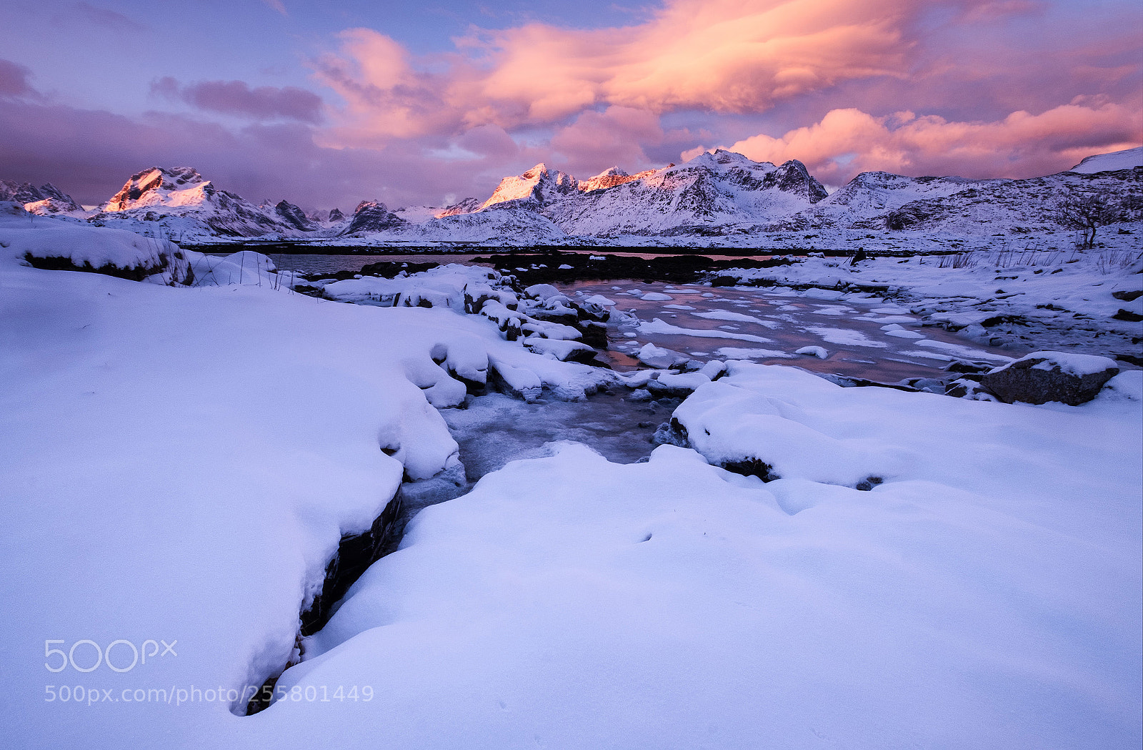 Fujifilm X-T2 sample photo. Fredvang sunrise photography