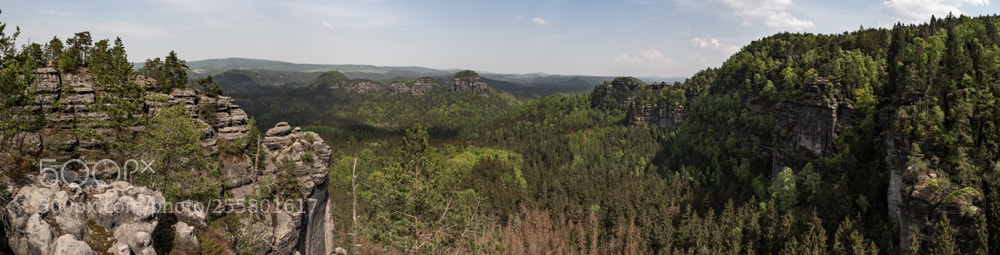 Canon EOS 6D sample photo. Panorama sächsische schweiz photography