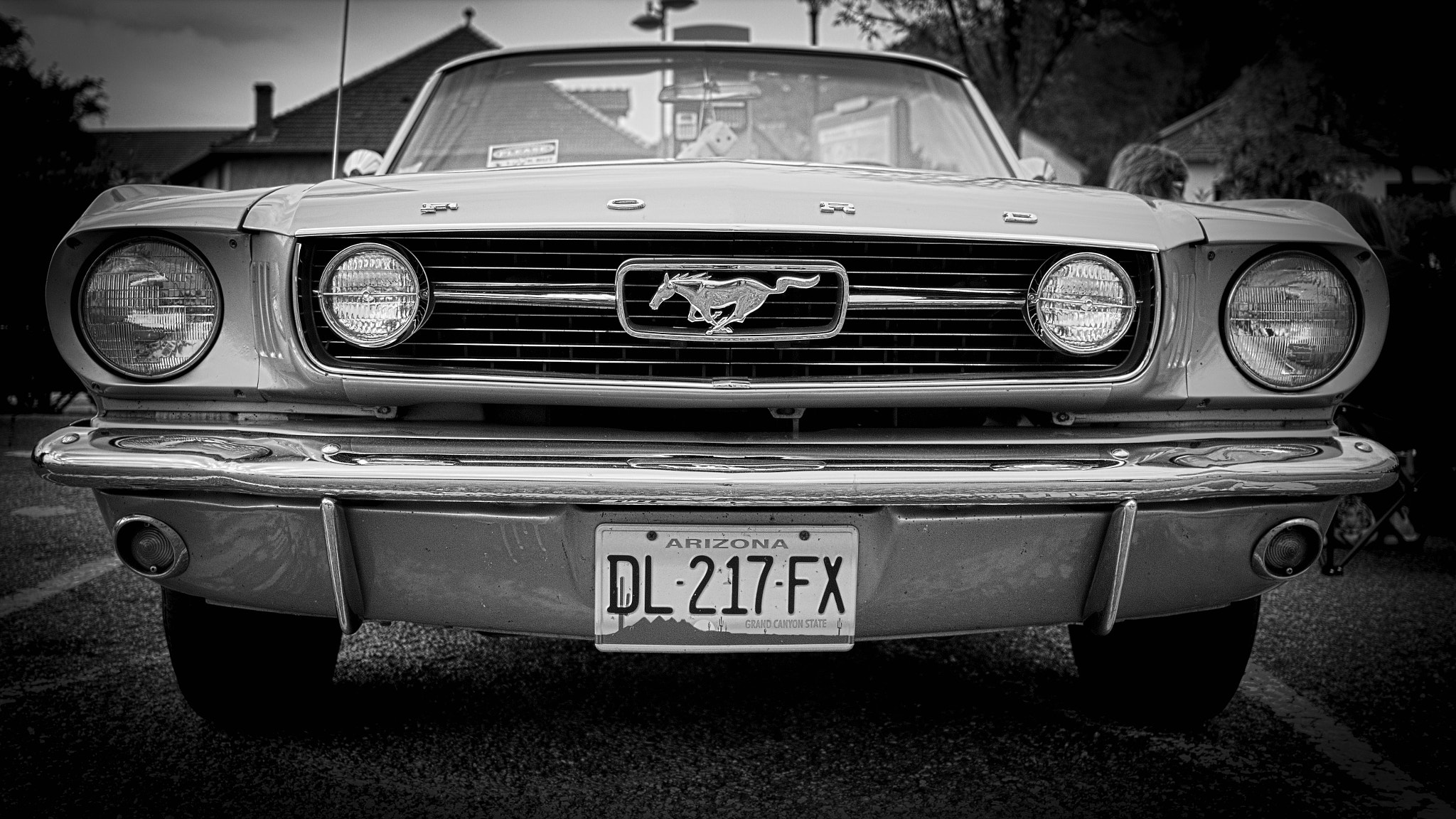 Canon EF-S 24mm F2.8 STM sample photo. Ford mustang photography