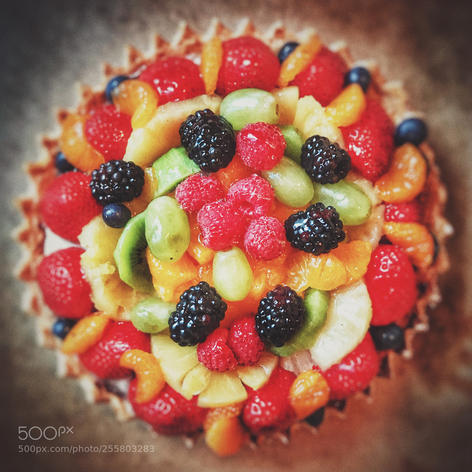 Apple iPhone 7 Plus sample photo. Fruit tart photography