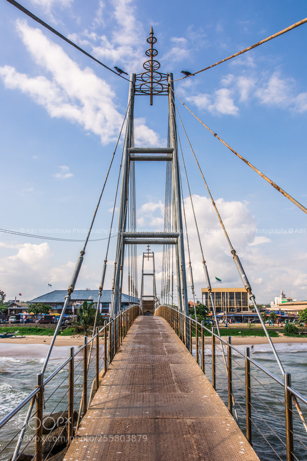 Nikon D7100 sample photo. Suspension bridge photography