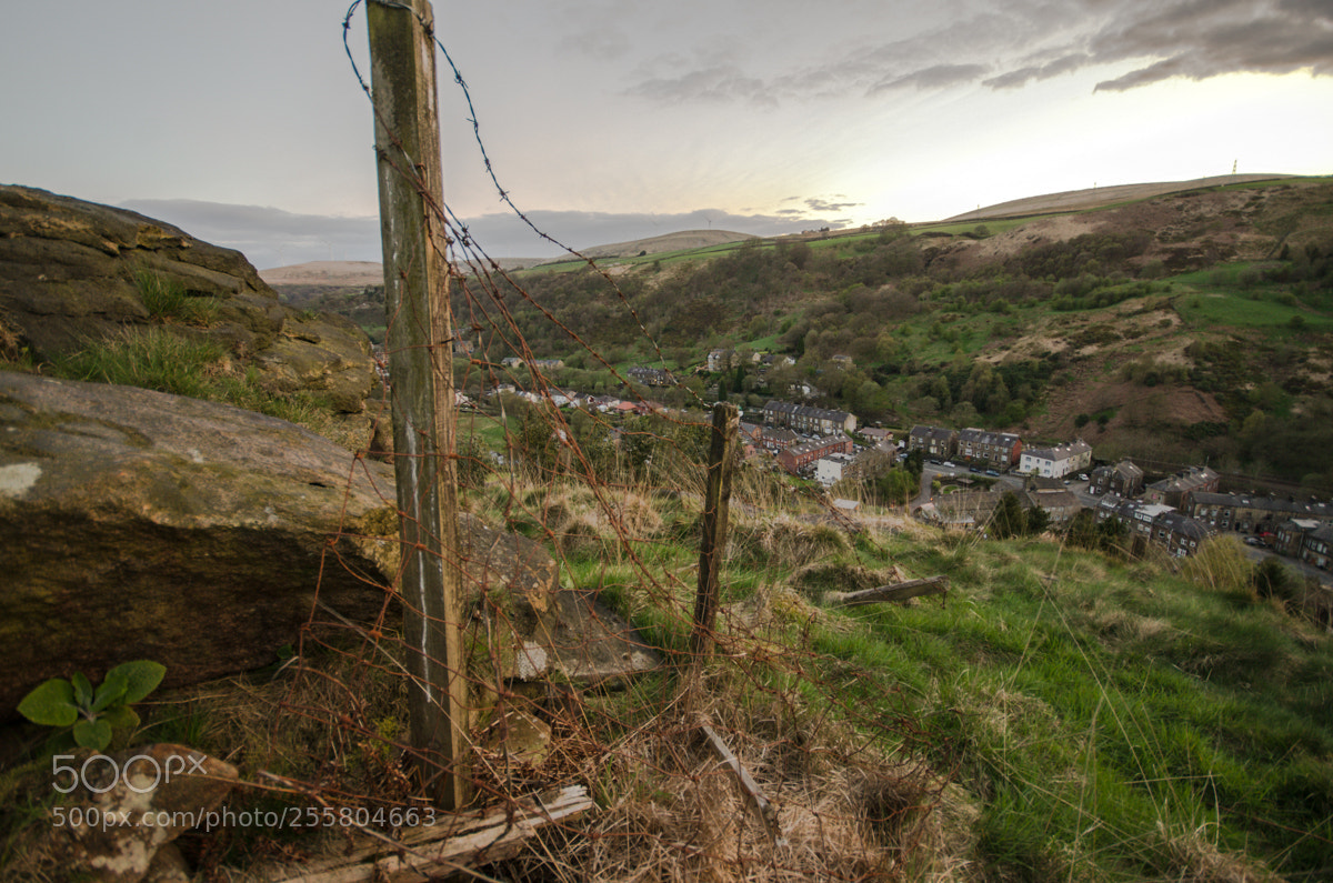 Nikon D7000 sample photo. Broken fence photography