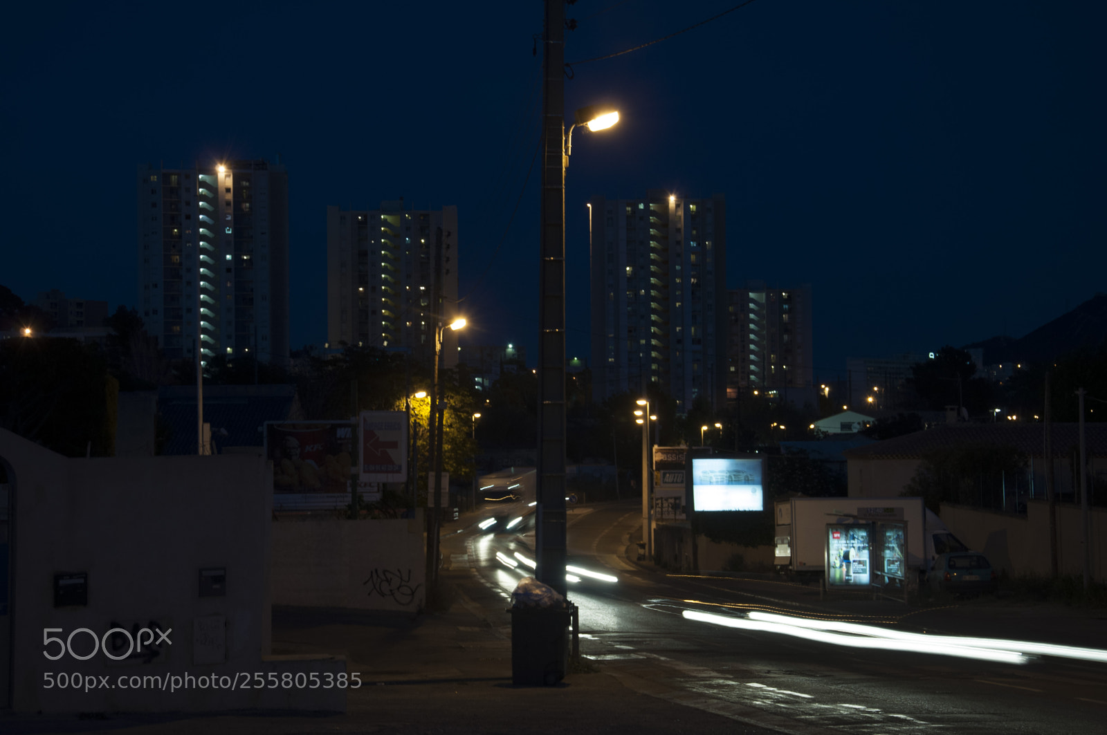 Nikon D90 sample photo. Industrie de nuit photography