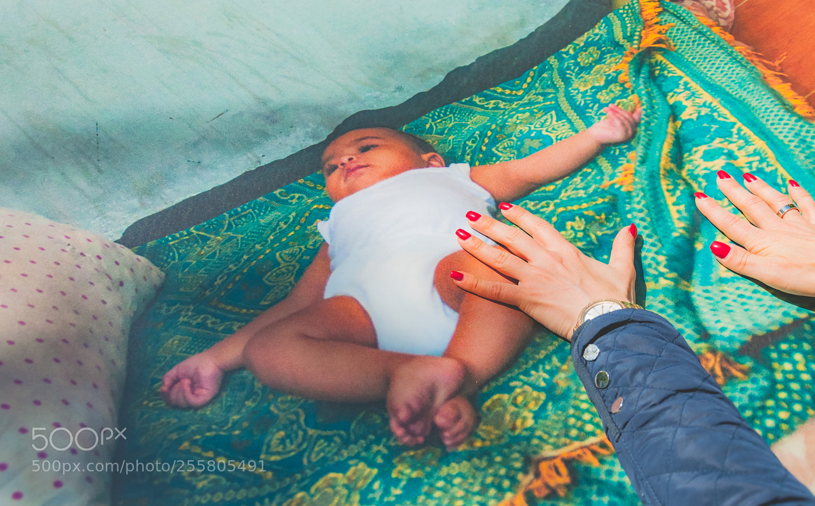 Nikon D5000 sample photo. Love of mother photography