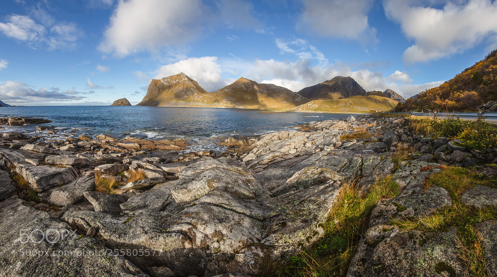 Canon EOS 6D sample photo. Lofoten coastal panorama photography