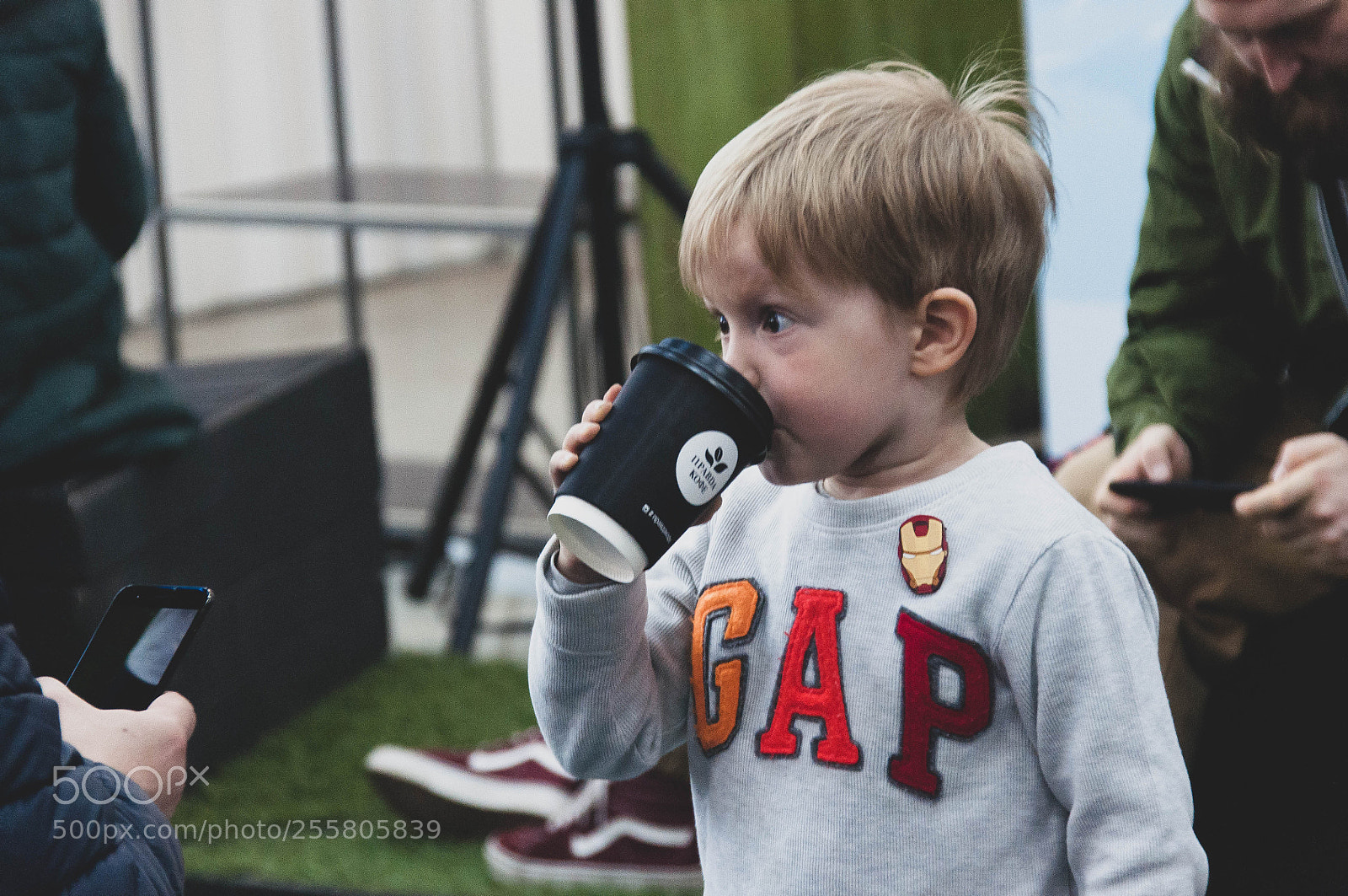 Nikon D5000 sample photo. Coffee kid photography