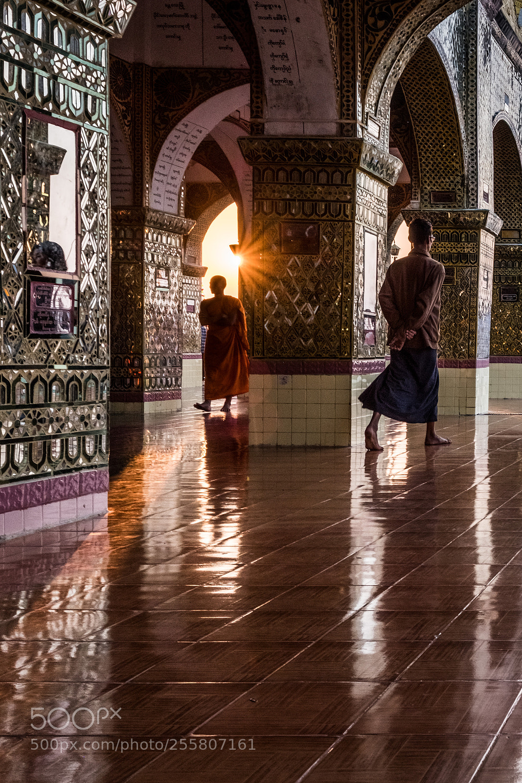 Fujifilm X-T20 sample photo. Monk sunset photography