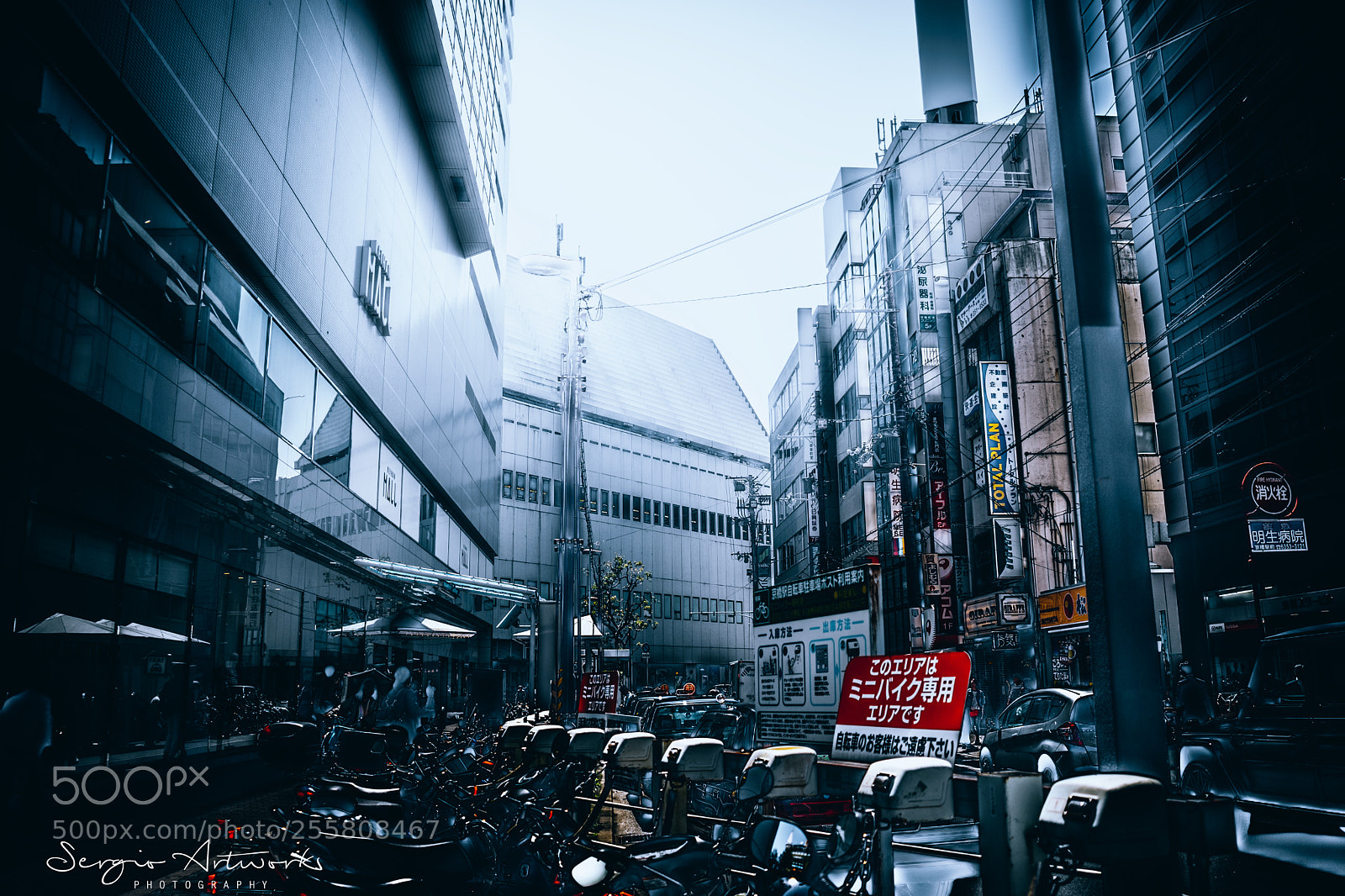 Sony a7 II sample photo. Kyobashi, osaka photography