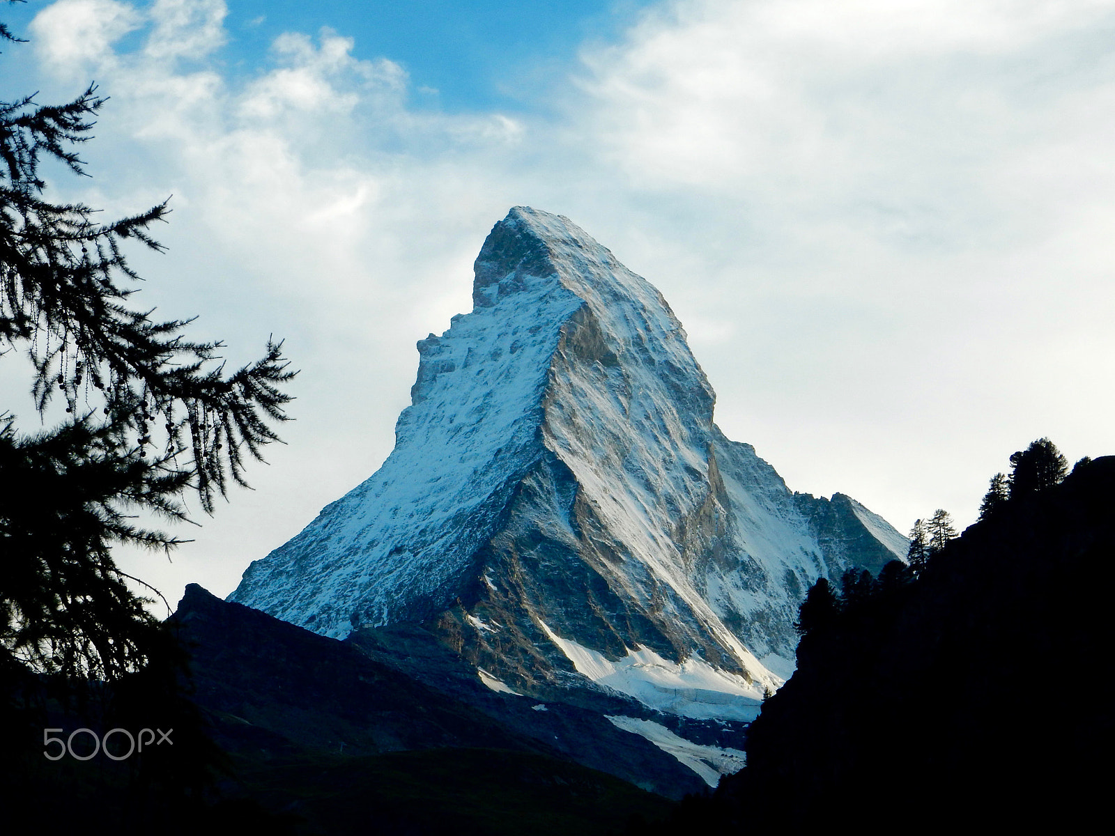 Nikon Coolpix S9700 sample photo. Matterhorn up close photography