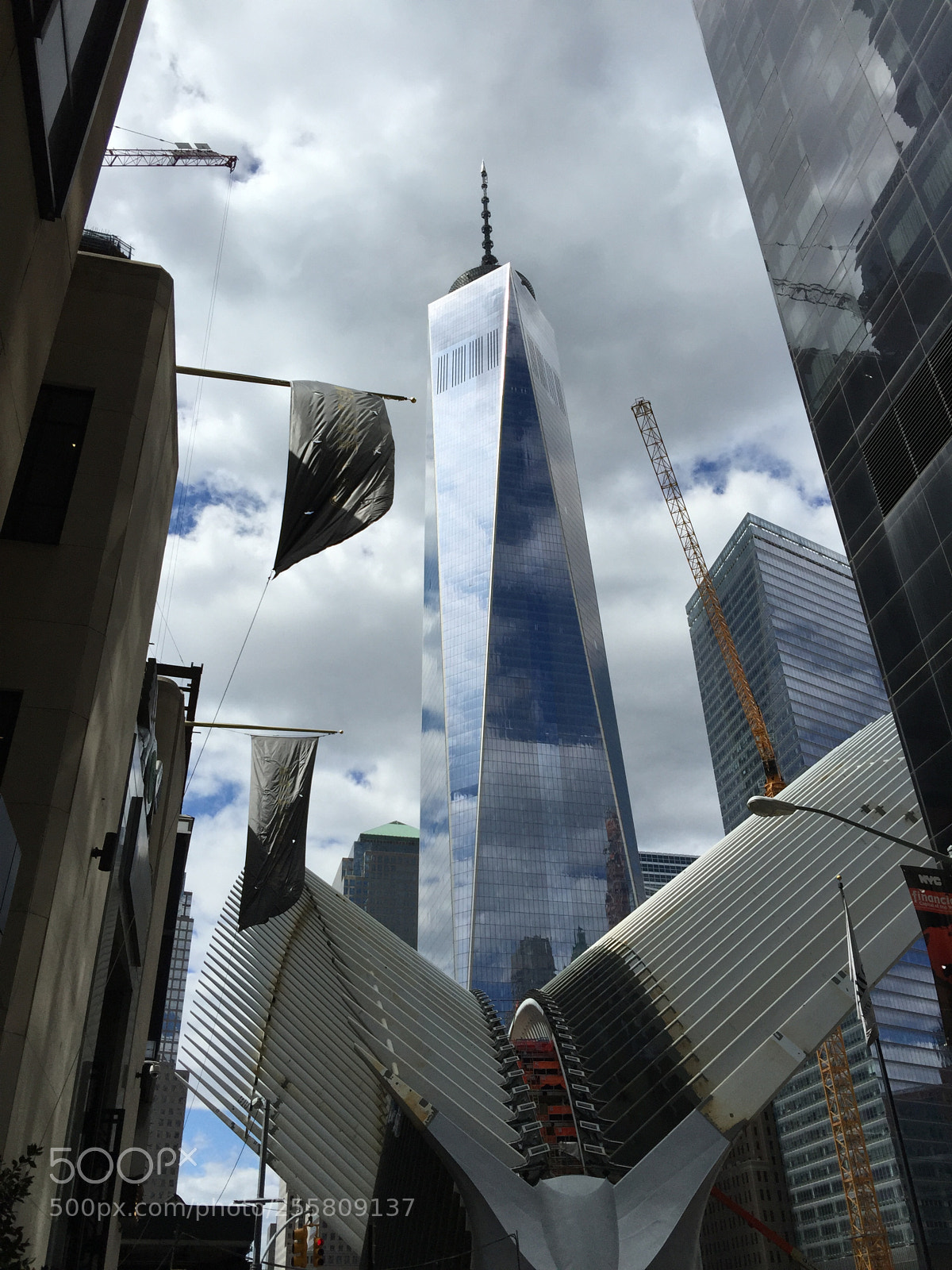 Apple iPhone 6 Plus sample photo. World 1trade with oculus photography