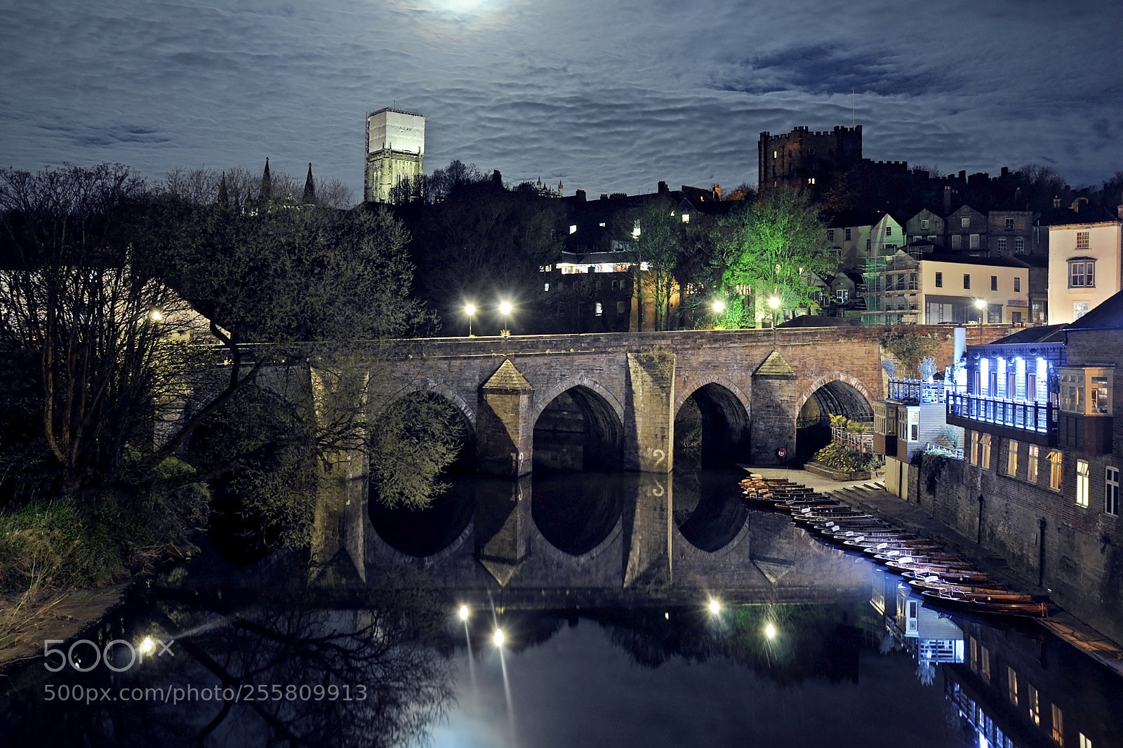 Nikon D90 sample photo. Durham at night. photography