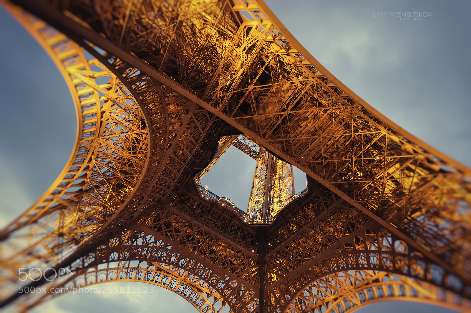 Canon EOS 40D sample photo. Eiffel tower at dusk photography