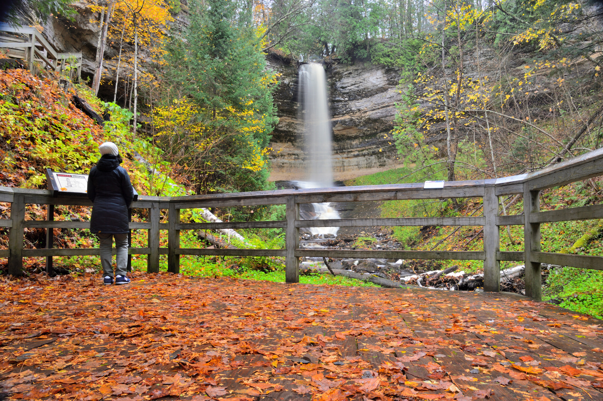 Nikon D3200 sample photo. Waterfall photography