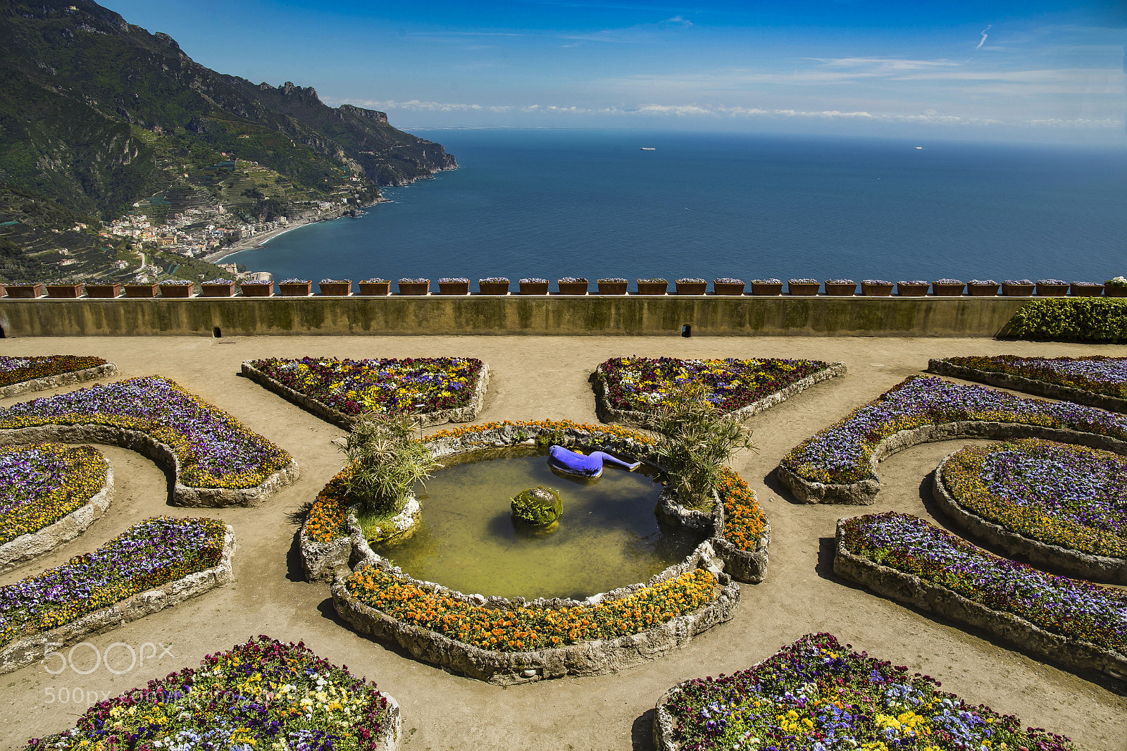 Canon EOS 6D sample photo. Terraces of ravello photography