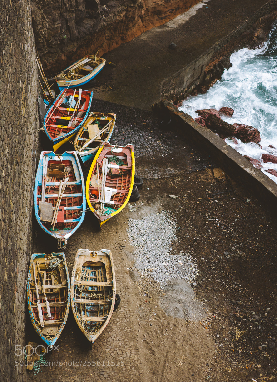 Sony a7 II sample photo. Local traditional fishing boats photography
