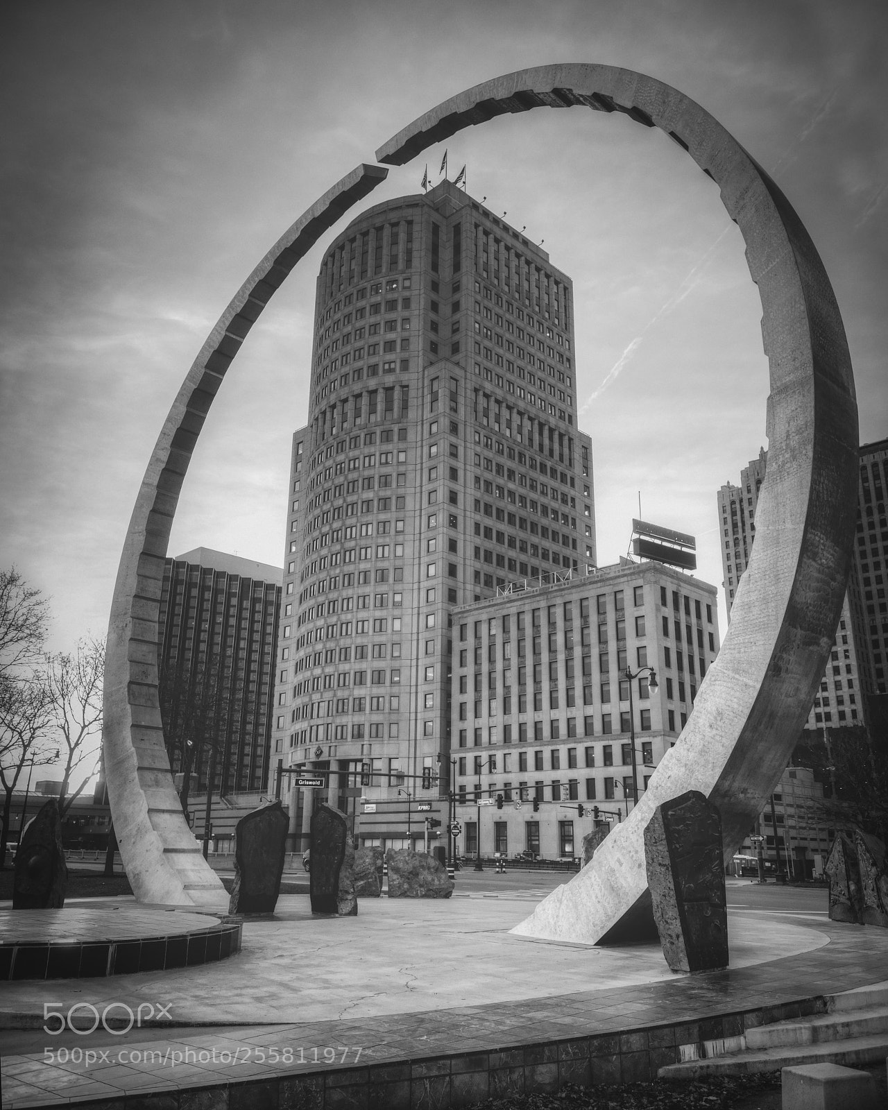 Nikon D800 sample photo. Downtown detroit photography