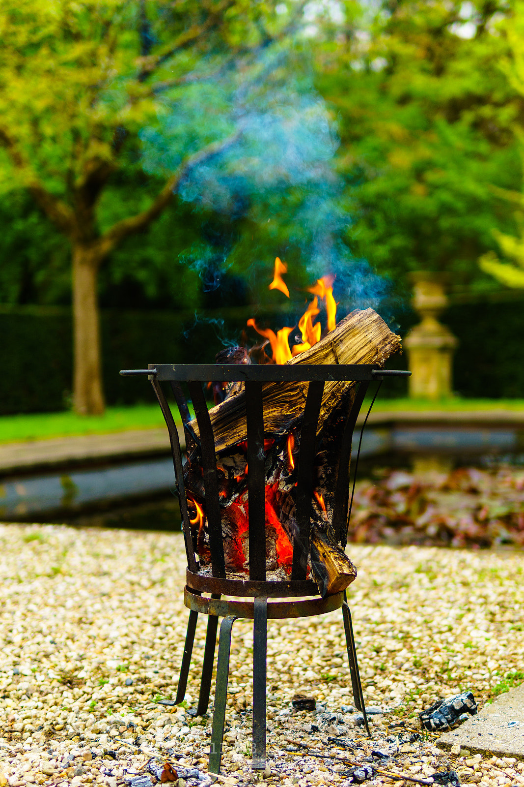 Sony a6300 sample photo. Fire photography