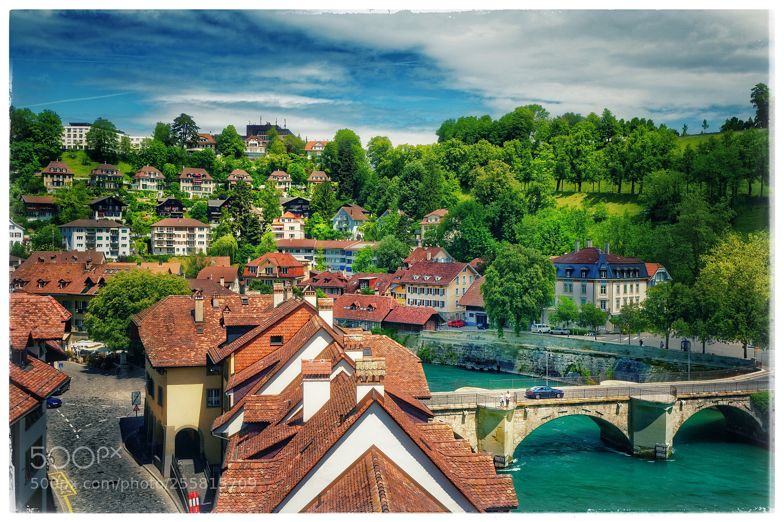 Canon EOS 60D sample photo. Swiss city photography