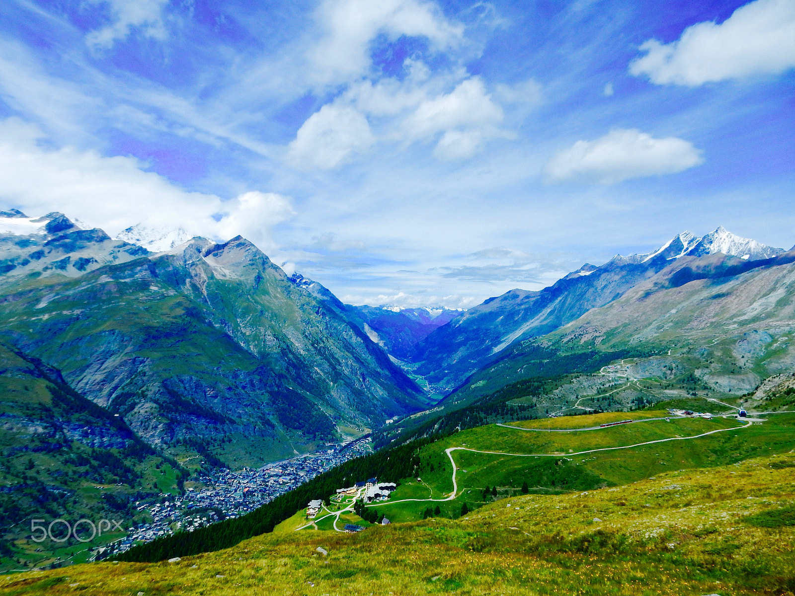 Nikon Coolpix S9700 sample photo. The swiss alps photography