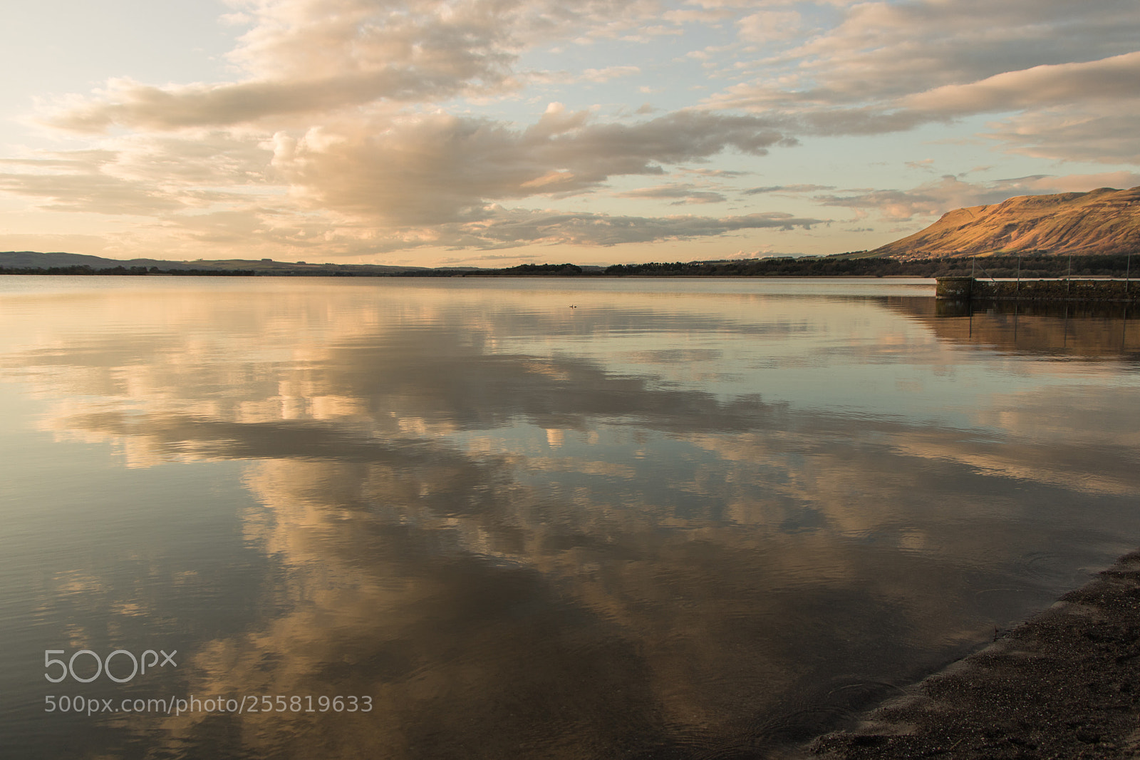 Canon EOS 760D (EOS Rebel T6s / EOS 8000D) sample photo. Sunset at loch leven photography