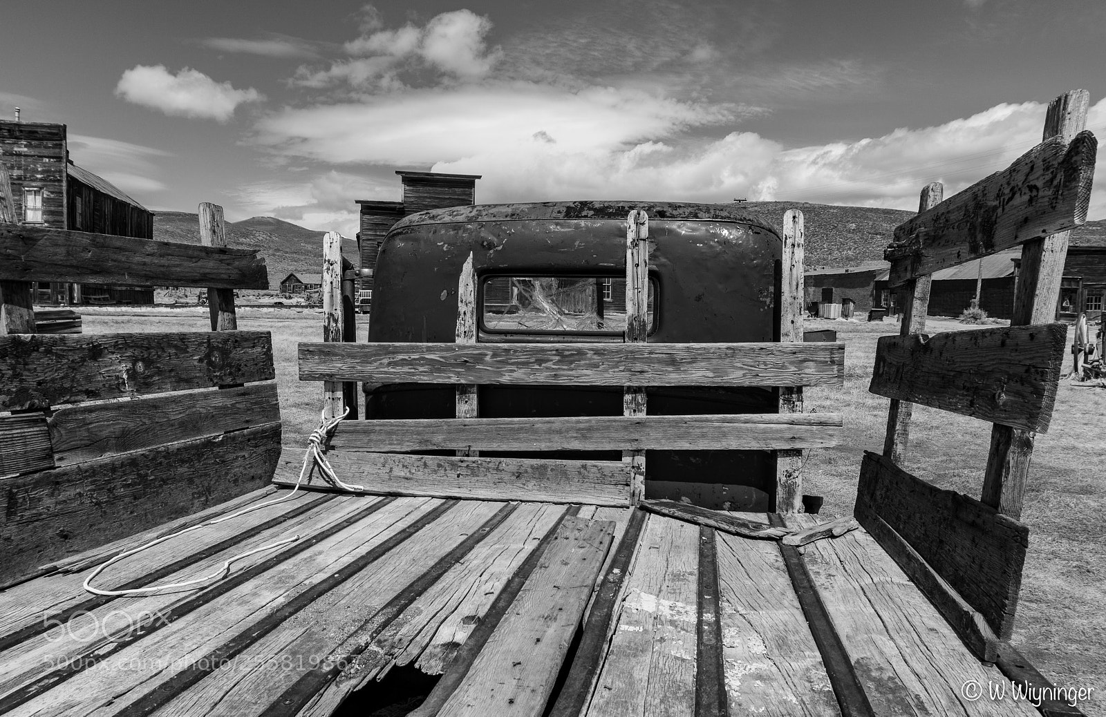 Sony a6000 sample photo. Bodie truck bed photography