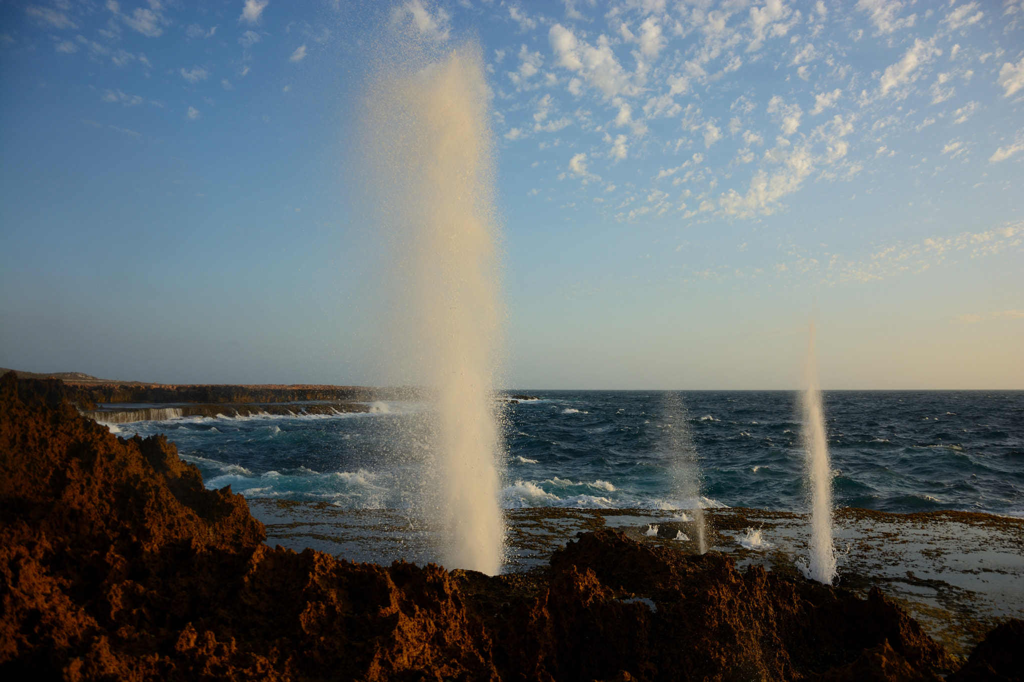 Nikon D5200 sample photo. Quobba blowholes photography