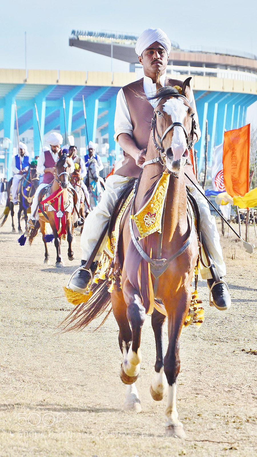 Nikon D3200 sample photo. Rider & horse. photography