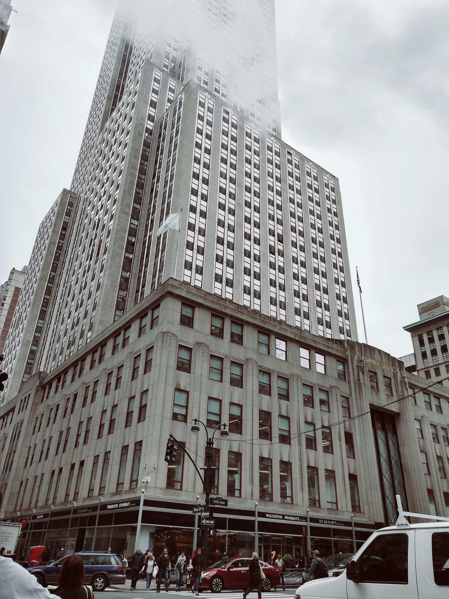Motorola Moto Z (2) sample photo. Empire in the clouds nyc photography