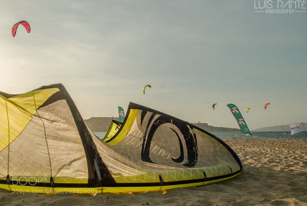 Nikon D3200 sample photo. Just kite surf photography