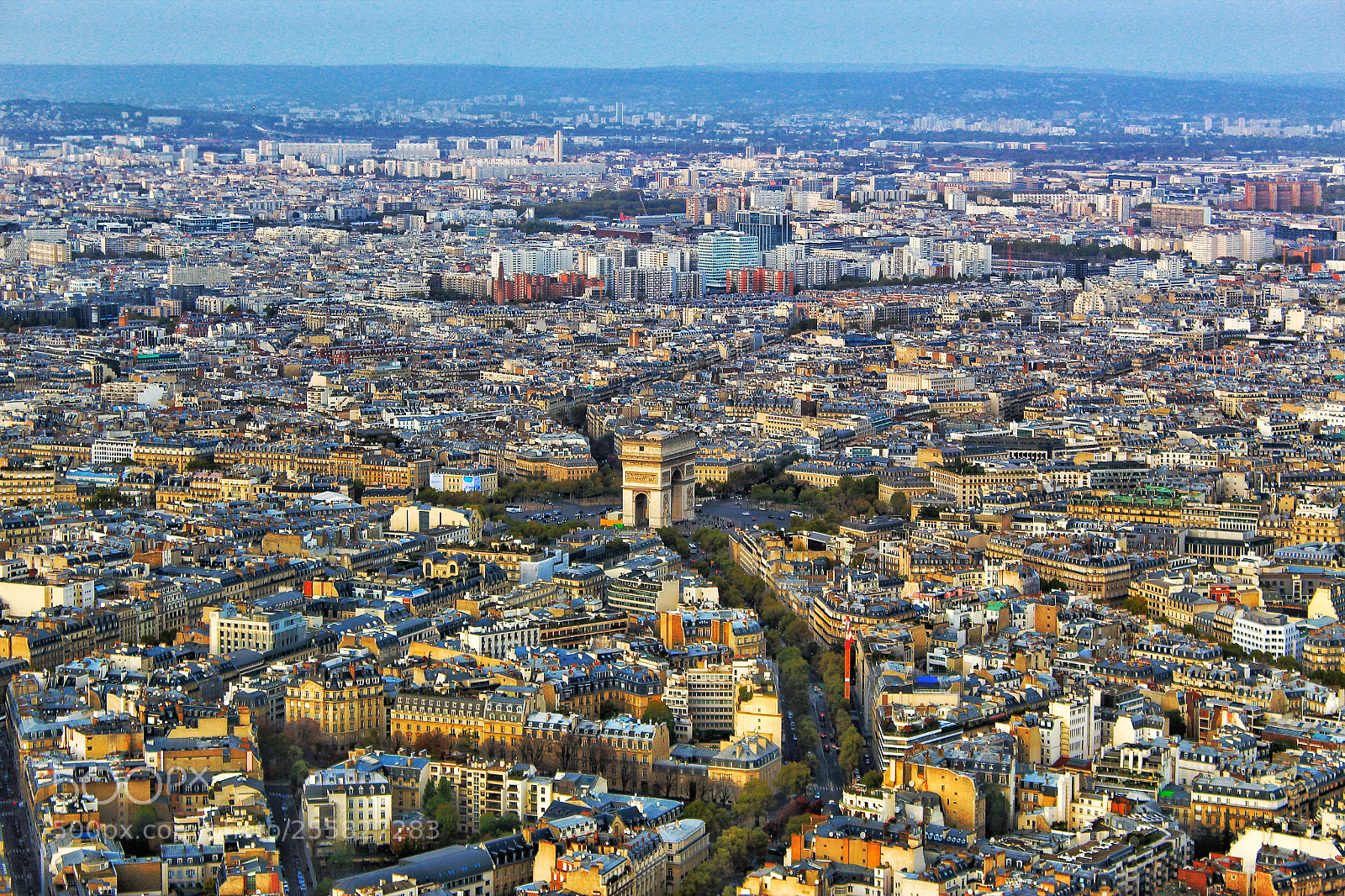 Canon EOS 1200D (EOS Rebel T5 / EOS Kiss X70 / EOS Hi) sample photo. Arc de triomphe photography
