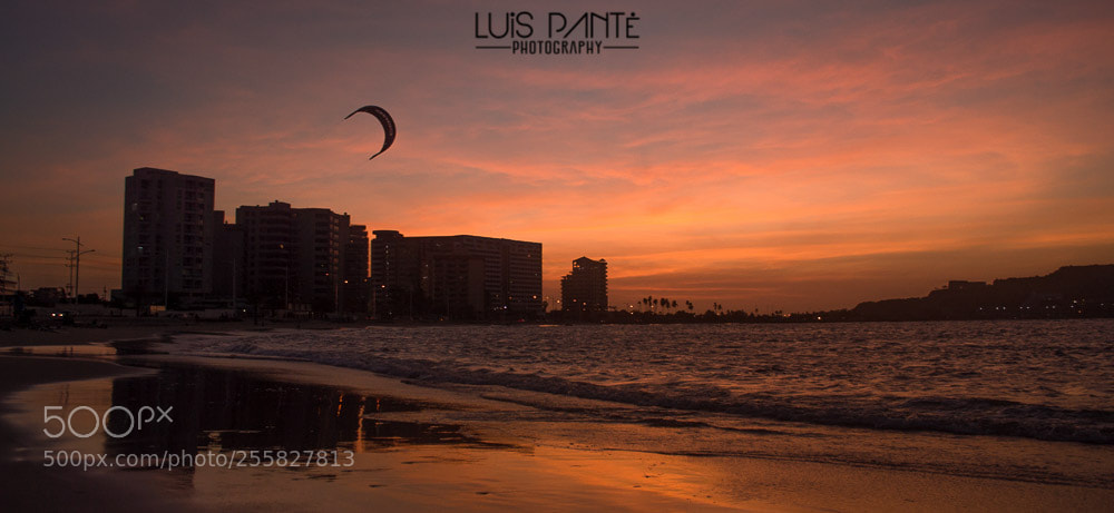 Nikon D3200 sample photo. City kite photography